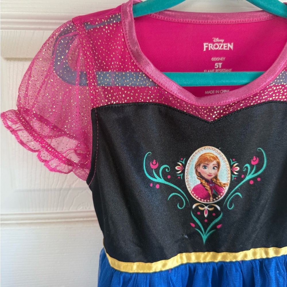 5T Disney Princess Anna Dress Costume from Frozen